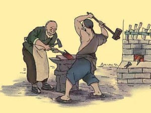 《画江山》手上兵器太拉胯 去铁匠铺造一把神兵如何？