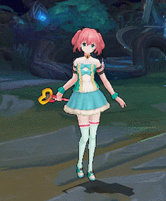 《300英雄》双马尾萌妹七宫智音今日登场 中二病少女