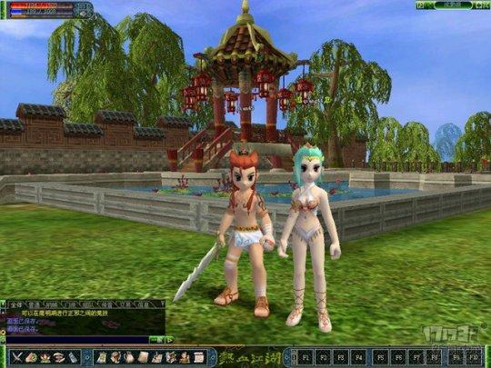 抓住夏季的尾巴《热血江湖》体验反季节出游
